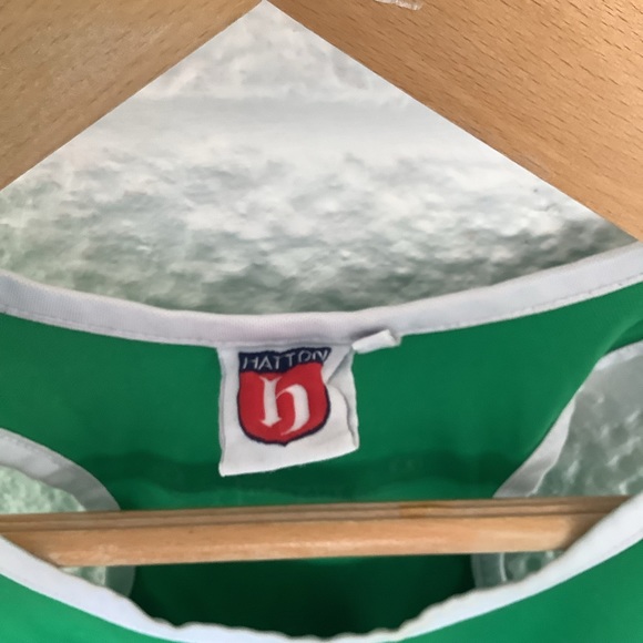 Hatton Boxing Vest - Size M - Green & White - P2P 18” - Picture 6 of 8